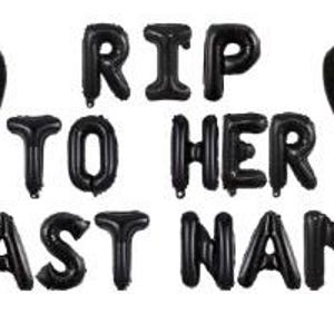 RIP to Her Last Name Bachlorette Party Hallooween Bachlorette Party RIP ...