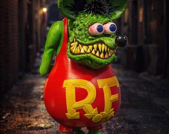 Rat Fink 3D Printed - Etsy