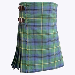 Scotland Traditional Johnstone Ancient Tartan Kilt For Men Handmade 8 Yard Kilt