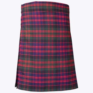 Scottish Traditional MacDonald Modern 8 Yard Heavy Weight Tartan Kilt - Men&#39;s Handmade Tartan Kilt HighlandwearCA