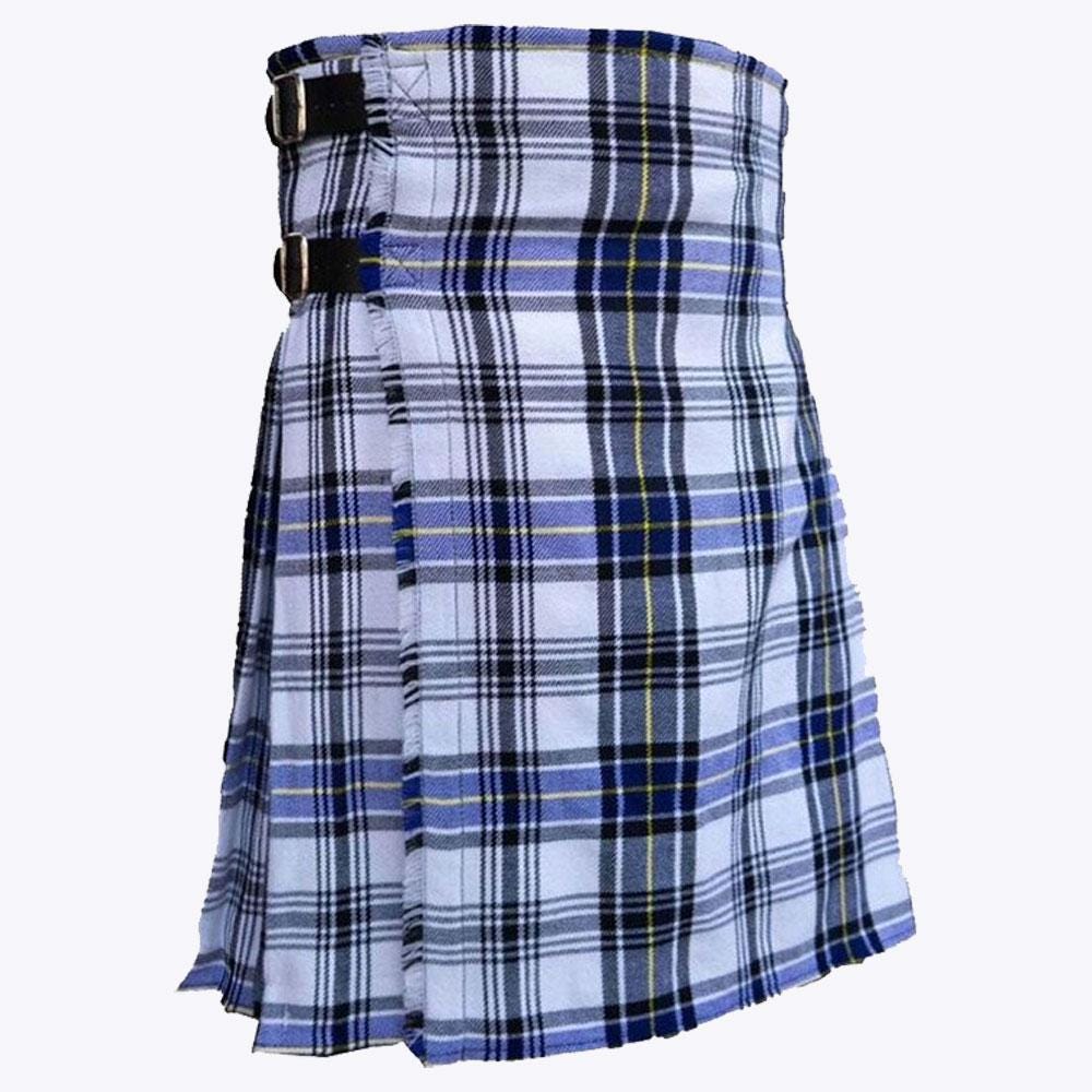 Handmade Hannay Modern 8 Yard Tartan Kilts - Clan Hannay Modern 8 Yard Premium Kilts for Men