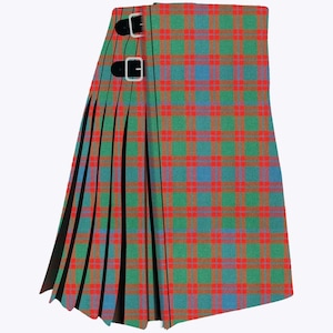 Scottish Traditional Skene Ancient 8 Yard Heavy Weight Tartan Kilt - Men&#39;s Handmade Tartan Kilt HighlandwearCA
