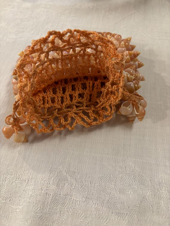 Vintage drawstring shell bag - image 2