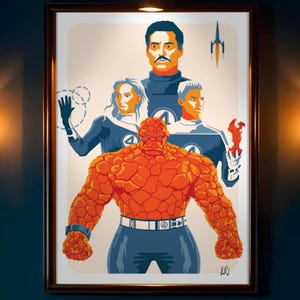 Fantastic 4 Signed Art Print