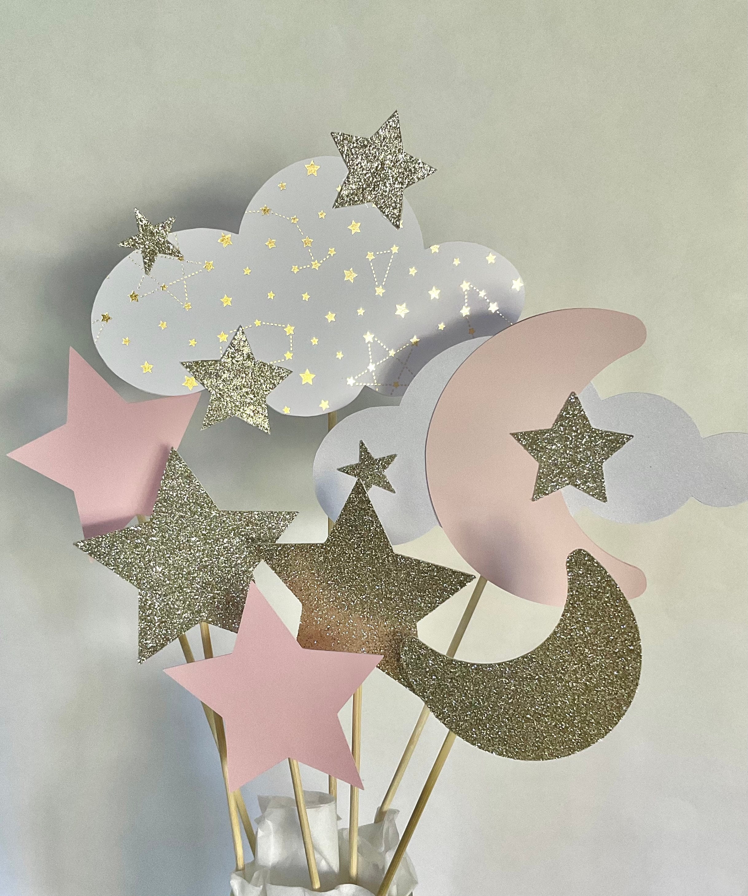 Twinkle Twinkle Little Star Cake Topper Smash Cake Topper Baby Shower Cake  Topper Twinkle Twinkle Baby First Birthday Cake Topper 