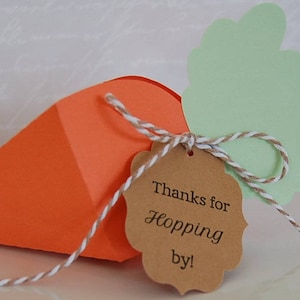 6 peter rabbit carrot treat favor box place card setting easter decor peter rabbit birthday party peter rabbit baby shower box