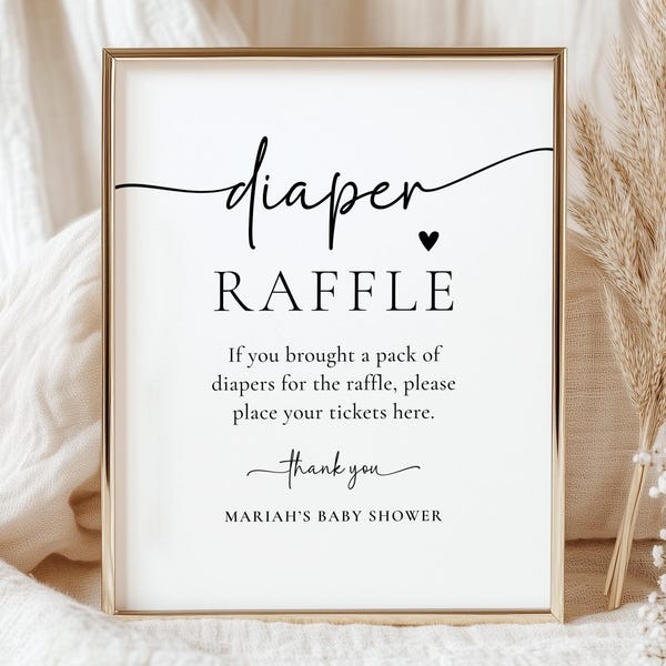 Registry Raffle Registry Raffle Sign - Etsy