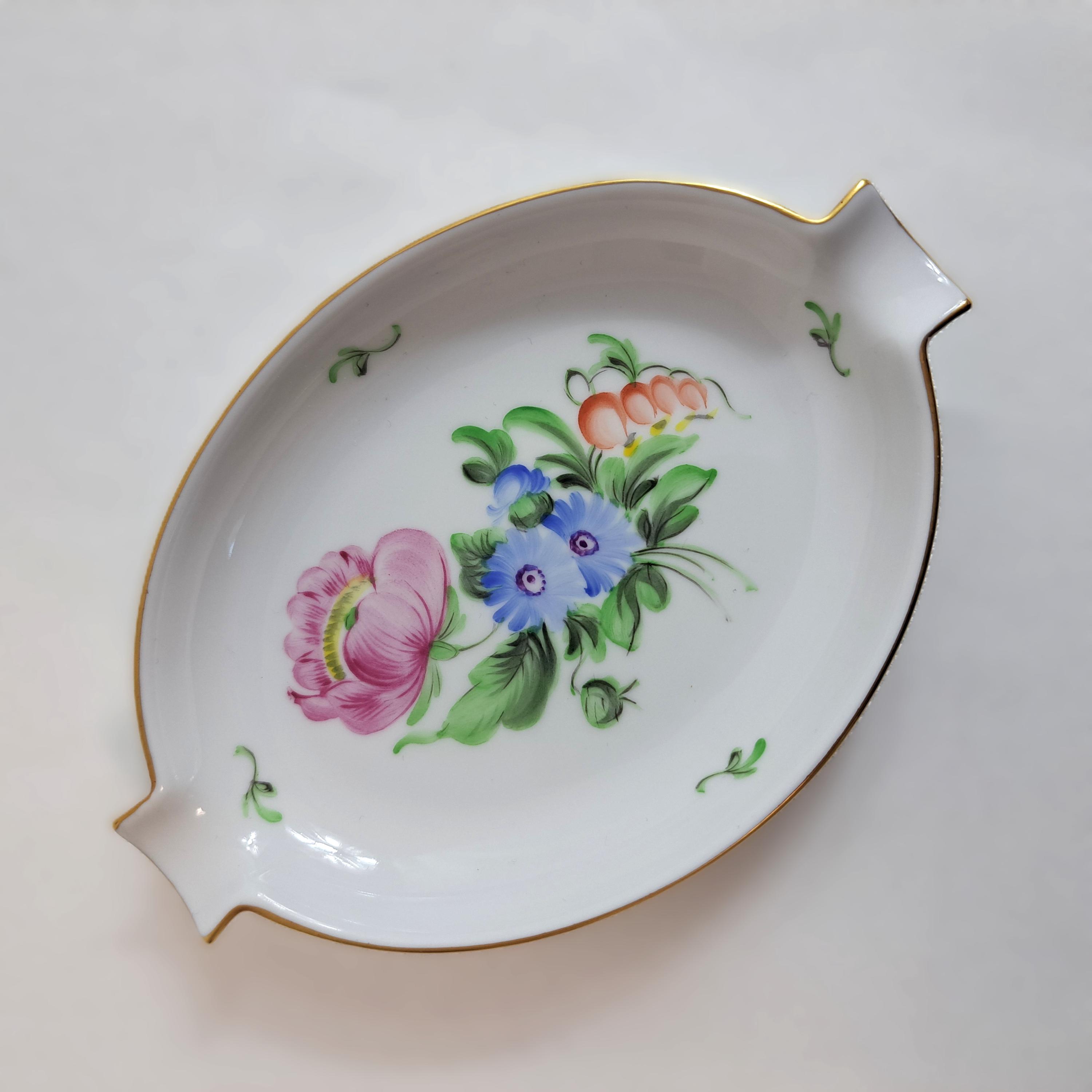 Antique Herend Dish or Ashtray - A Collector's Treasure