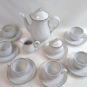 Mitterteich Princess Gold Bavaria – Limited Edition Vintage Tea and Coffee Service for 6