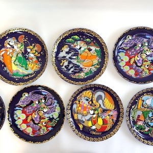 Rosenthal Sinbad Collection – Vintage Porcelain Wall Plates by Bjørn Wiinblad | Studio-Line Selb Bavaria Germany