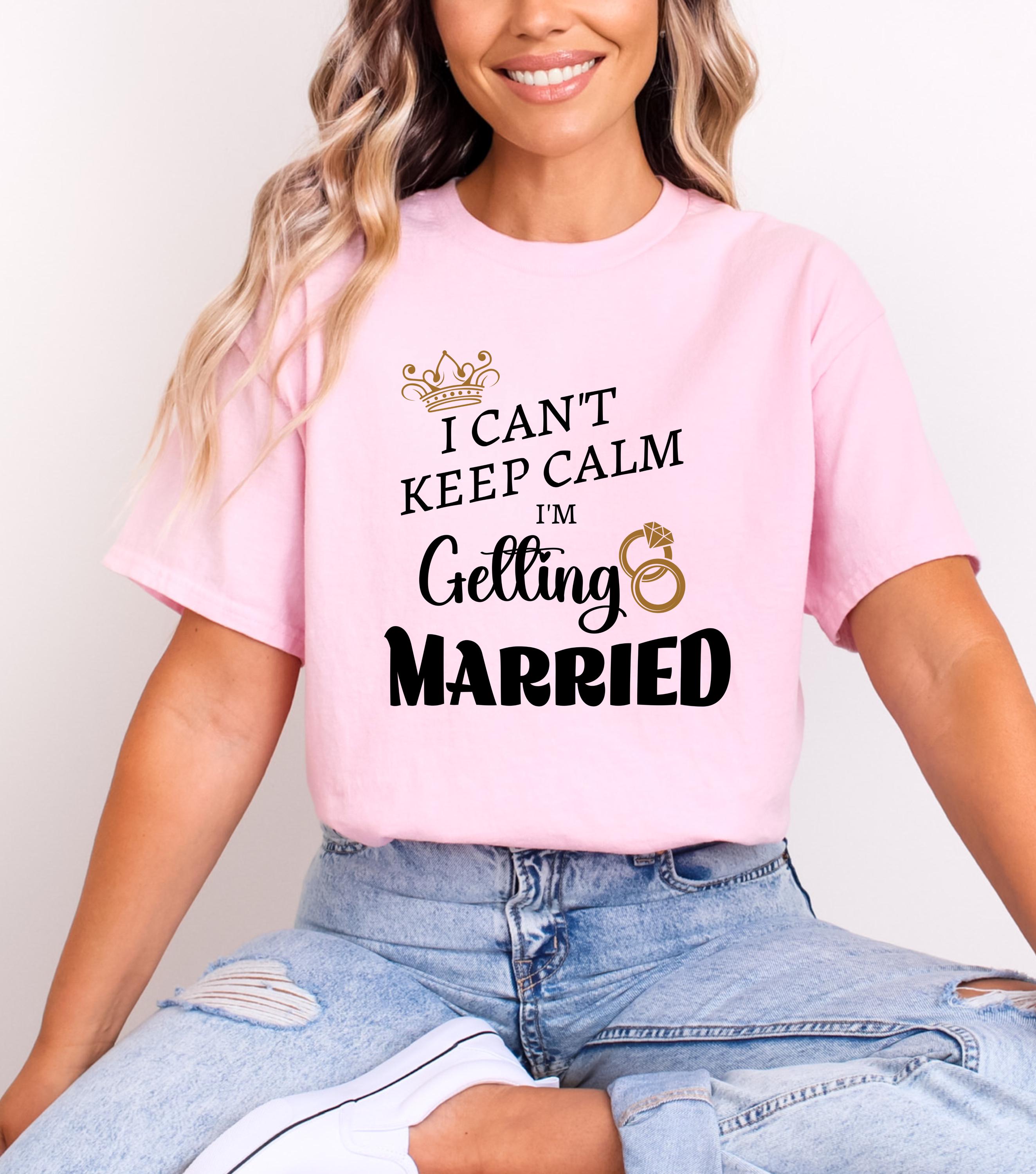 8oz Can't Keep Calm I'm Getting Married Stainless Steel Flask 8oz Can't Keep Calm I'm Getting Married Stainless Steel Flask