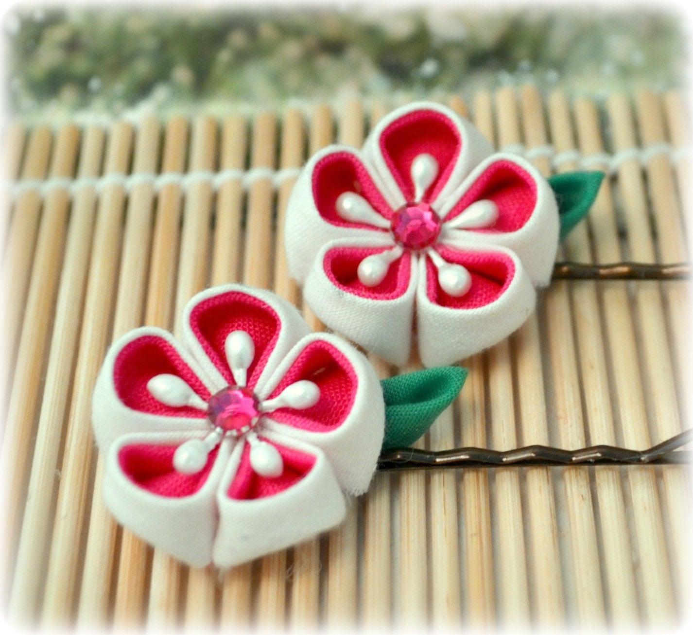 japanese kanzashi