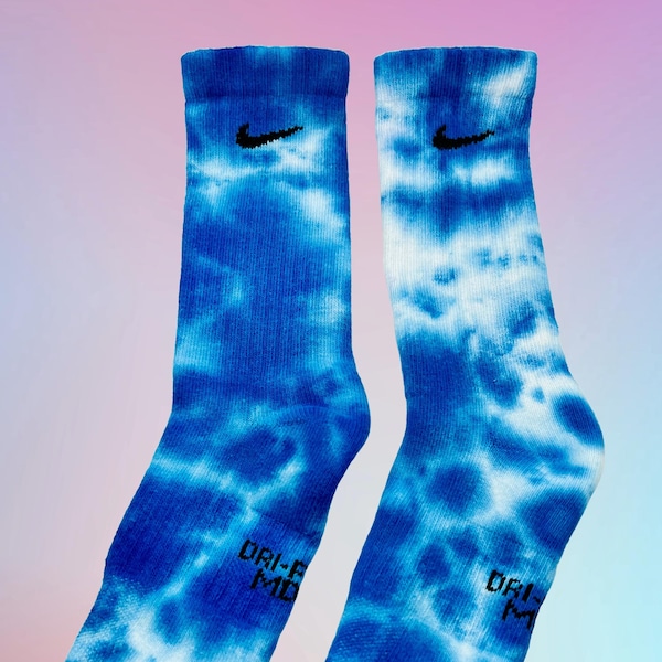 pack of tie dye nike socks