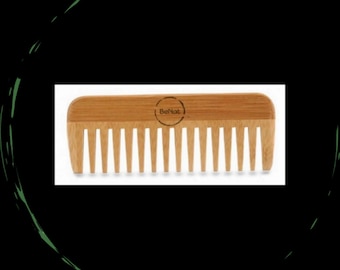 All-Natural Bamboo Comb | Reduce Frizz and Breakage