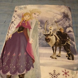 Regalo para niñas, funda nórdica vintage para niños, ropa de cama, ropa de cama, cuento de hadas, personaje de Frozen, decoración de dibujos animados, ropa de cama