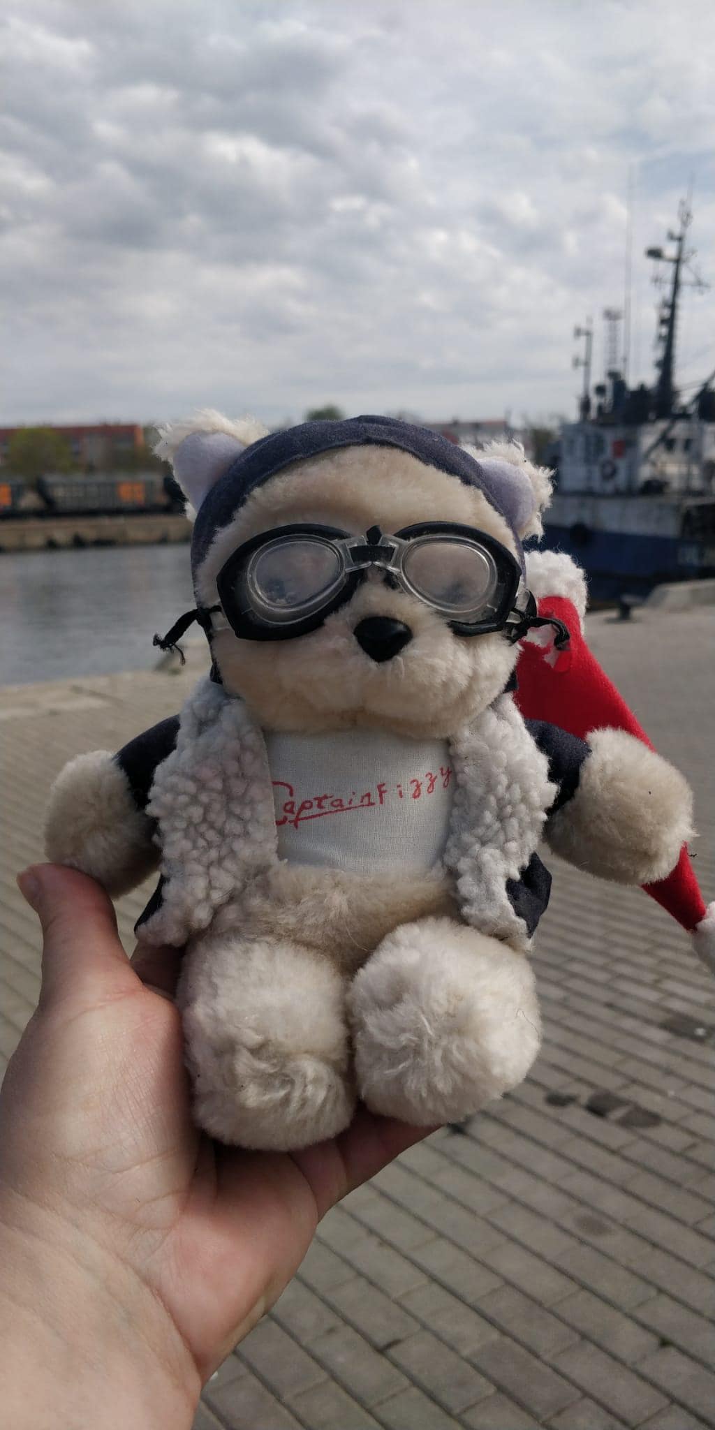 Vintage Aviator Pilot Teddy Bear - Etsy