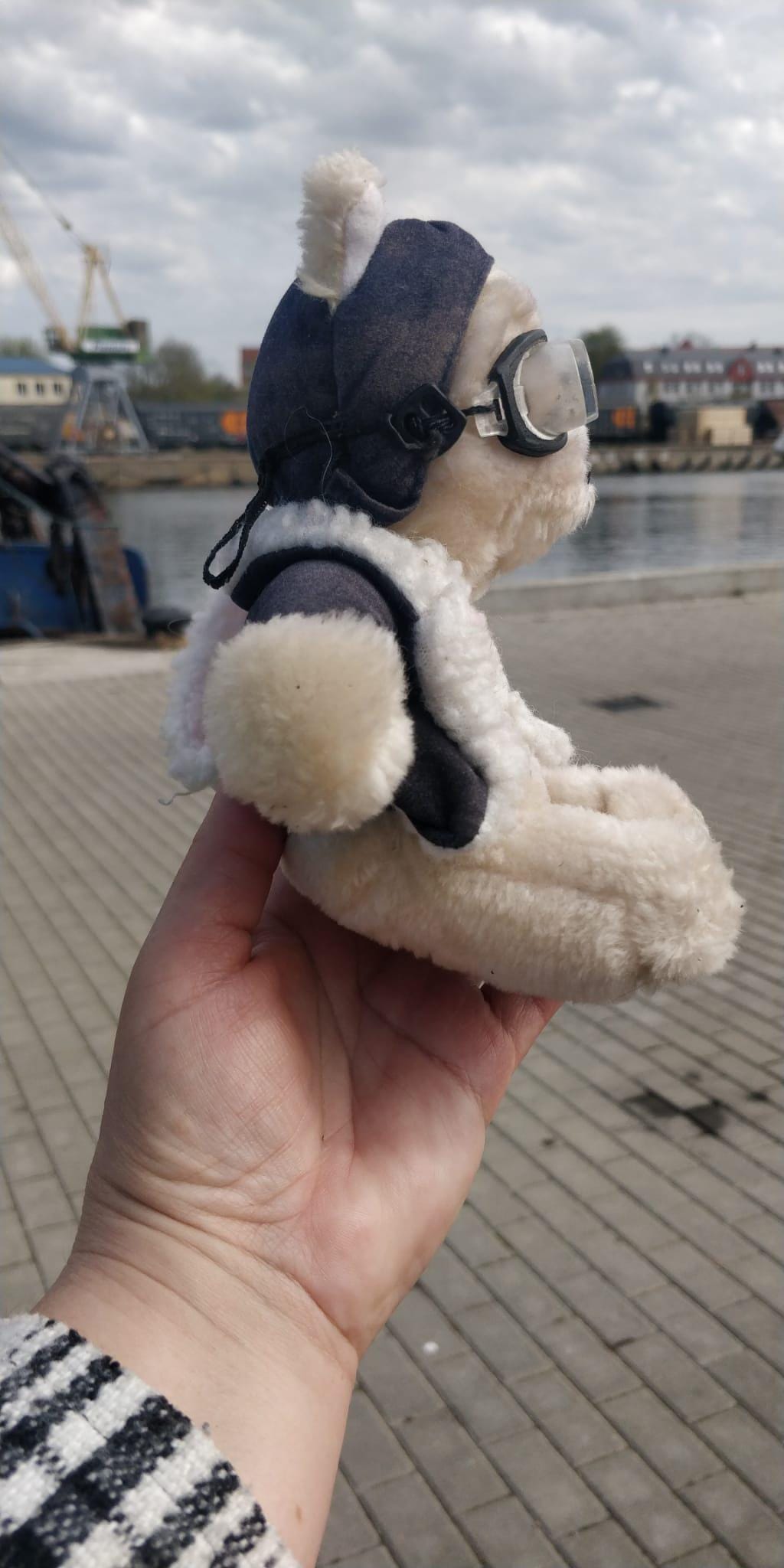 Vintage Aviator Pilot Teddy Bear - Etsy
