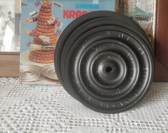 Molde para tarta Kransekake Boda Navidad Pastel escandinavo