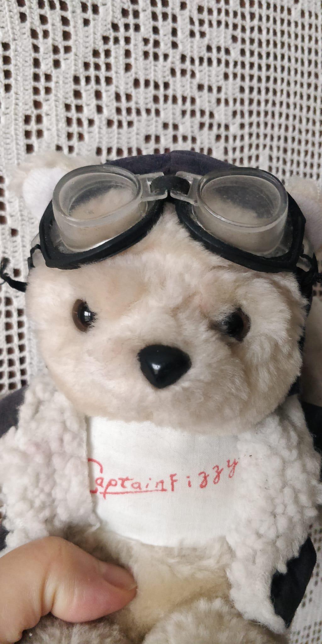 Vintage Aviator Pilot Teddy Bear - Etsy