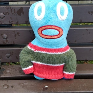 Vintage plush monster ugly doll fuglies doll Toy Official Vauxhall Corsa Plush