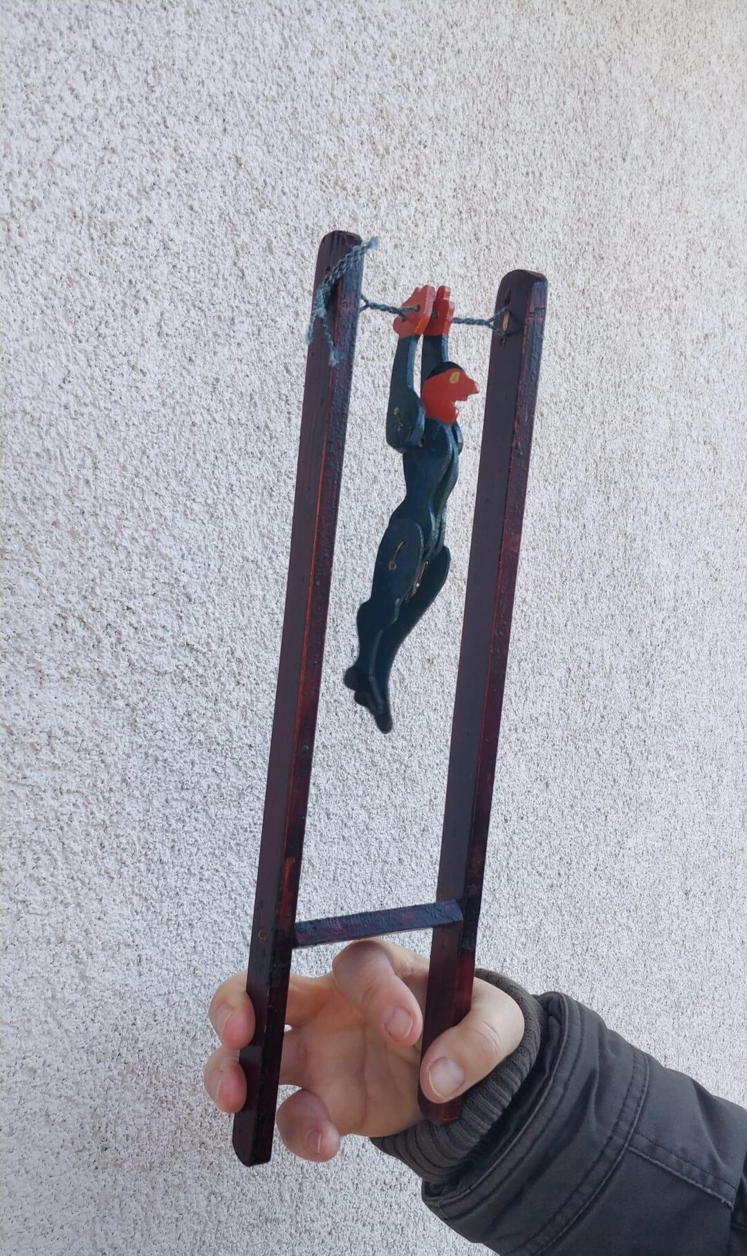 Vintage Wooden Acrobat Toy, Flap Jack Flipping Gymnast - Etsy