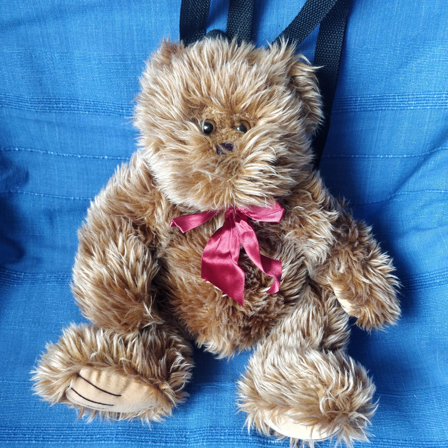 ファーファのバッグ【アメリカビンテージリメイク・手作り・ハンドメイド・テディベア Vintage teddy bear backpack - Etsy 日本