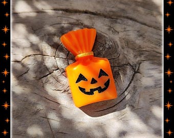 Halloween Candy Bag - Pin - Pumpkin Jewelry - Halloween Earrings - Halloween Jewelry - Retro Halloween - Pumpkins Pins - Glitter Paradise®