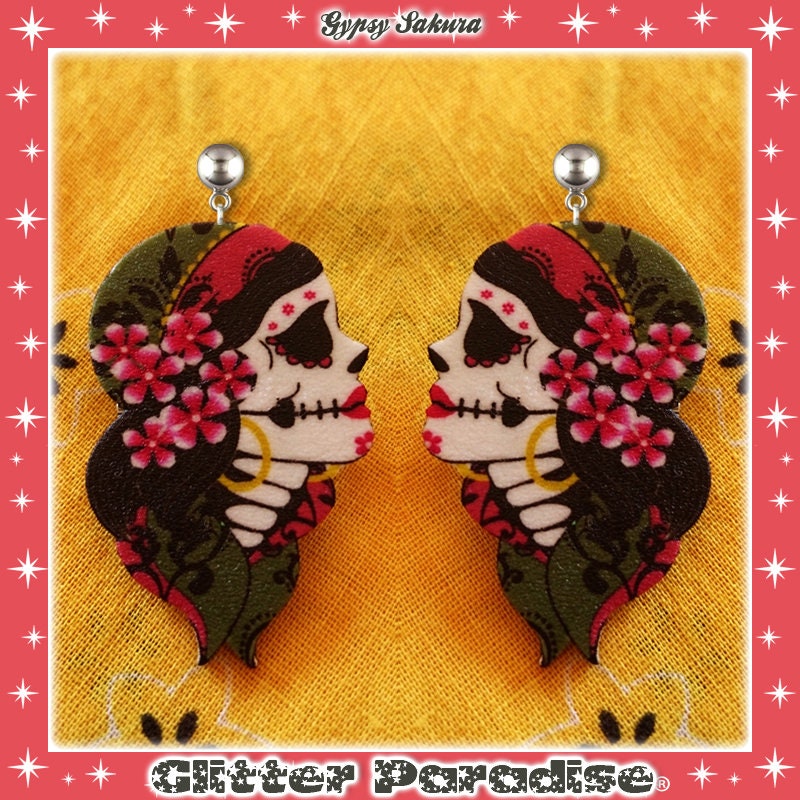 Day of deals the dead earrings