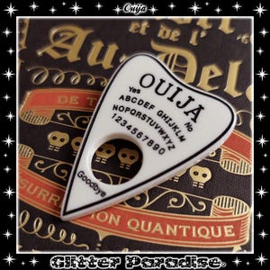 Ouija Planchette - Brosche - Ouija - Spiritualismus - Medium - Psychisch - Paranormal - Okkult - Calling Spirit - Geist - Glitter Paradise® Bild 5