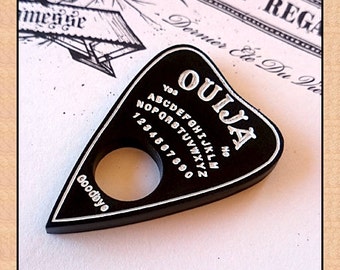 Ouija Planchette - Brosche - Ouija - Spiritualismus - Medium - Psychisch - Paranormal - Okkultismus - Rufender Geist - Geist - Glitter Paradise®