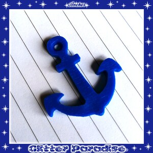 Anchor Pin Hello Sailor US Navy Boat Sailing Marine Captain Pinup Sailor Nautical Beach Maritime Glitter Paradise® image 8