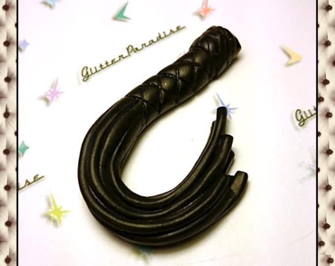 Padded Whip - Brooch - Vintage Sleaze - BDSM - Submissive - Spanking - 50's - Bettie Page - Fetish - Flogger - Slave - Glitter Paradise®