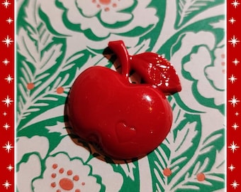 Love Apple - Brooch - Apple Brooch - Apple Jewelry - Vintage Replica Brooch - Apple Lover - Tiny Apple Brooch - Apple - Glitter Paradise®