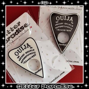 Ouija Planchette - Brosche - Ouija - Spiritualismus - Medium - Psychisch - Paranormal - Okkult - Calling Spirit - Geist - Glitter Paradise® Bild 4