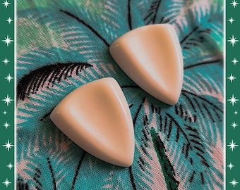 Mid-Century Triangle - Earrings - Retro Triangle - Mid-Century Modern Earrings - Triangle Earrings - Vintage Inspired - Glitter Paradise®