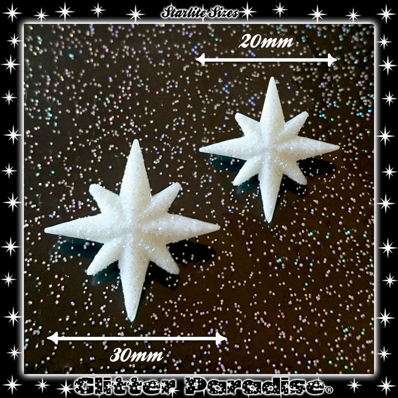 Winter Starlite Boucles d'Oreilles Starlite Boucles d'Oreilles Starburst Winter Starlite Winter Starlite Mid-Century Modern Glitter Paradise® Bild 7