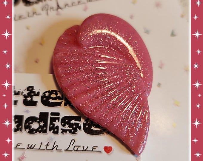Deco Seashell - Brooch - Art-Deco Brooch - Seashell Deco Brooch - Pinup Retro Jewelry - Carved Seashell - Twenties Style - Glitter Paradise®