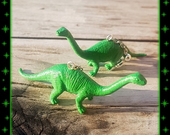 Dino Diplo - Earrings - Dinosaur - Diplodocid Sauropod Dinosaur - Dinosaur Jewelry - Jurassic Period - Diplodocus Longus - Glitter Paradise®