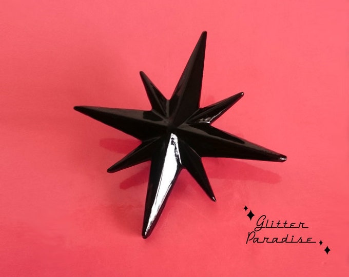 Starlite - Brooch - Starlite Brooch - Starburst Brooch - Retro Star - Motel Star - 50's - 60's - Mid-Century Modern - Glitter Paradise®