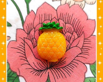 Lil Pineapple – Pin - Pineapple Pin – Small Pineapple Pin - Retro Pineapple Pin - Fruit Pin – Jewelry with Pineapples – Glitter Paradise®