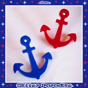 Anchor Pin Hello Sailor US Navy Boat Sailing Marine Captain Pinup Sailor Nautical Beach Maritime Glitter Paradise® image 7