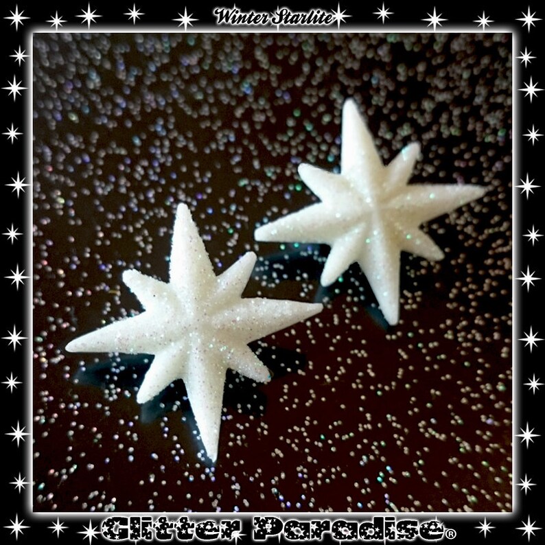 Winter Starlite Boucles d'Oreilles Starlite Boucles d'Oreilles Starburst Winter Starlite Winter Starlite Mid-Century Modern Glitter Paradise® Bild 5