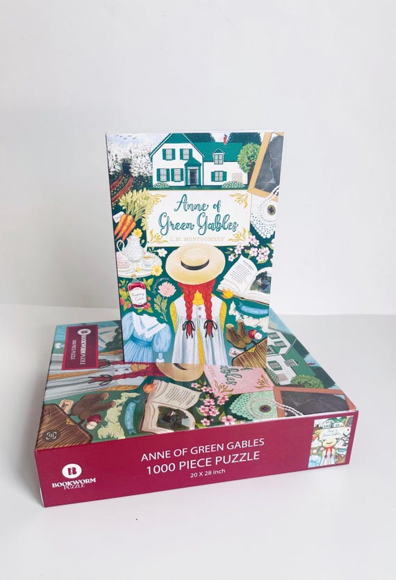 Anne of Green Gables - 1000 Piece Puzzle & Book Set Literary Gift