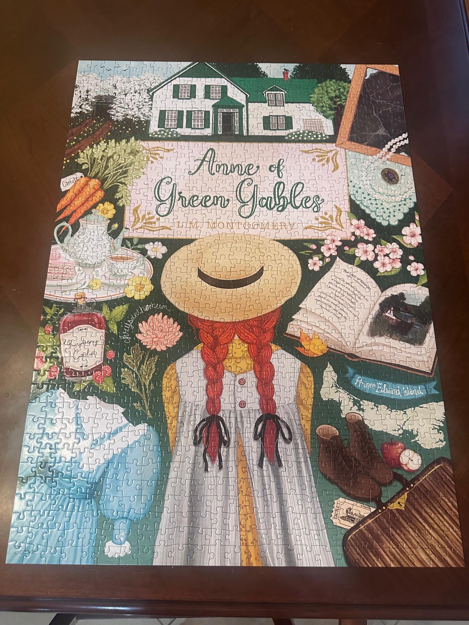ジグソーパズル ANNE OF GREEN GABLES 1000 PIECES ANNE OF GREEN GABLES -1000 PIECE JIGSAW PUZZLE