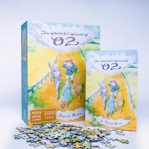 Anne of Green Gables - 1000 Piece Puzzle & Book Set Literary Gift