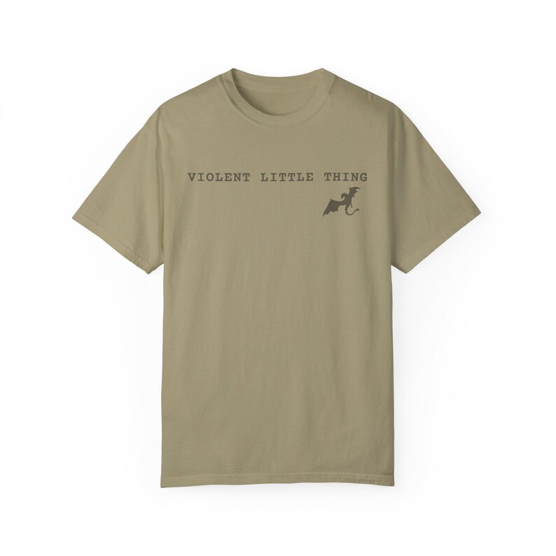 Fourth Wing Shirt: Violet Sorrengail, Onyx Storm Dragon - Comfort Colors Tee image 5