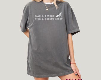 Fourth Wing Shirt: Xaden Riorson, Shadow Daddy - Comfort Colors Tee