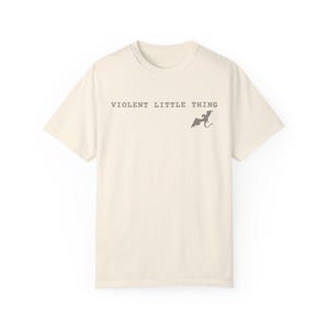 Fourth Wing Shirt, Xaden Riorson, violent little thing, Iron Flame Merch, Rebecca Yarros Apparel, Comfort Colors, Fourth Wing Merch, Romantasy Gift, Basgiath War College Shirt, Bookish Tee, Fantasy Lover Gift, Shadow Xaddy Shirt, Romantasy Clothing