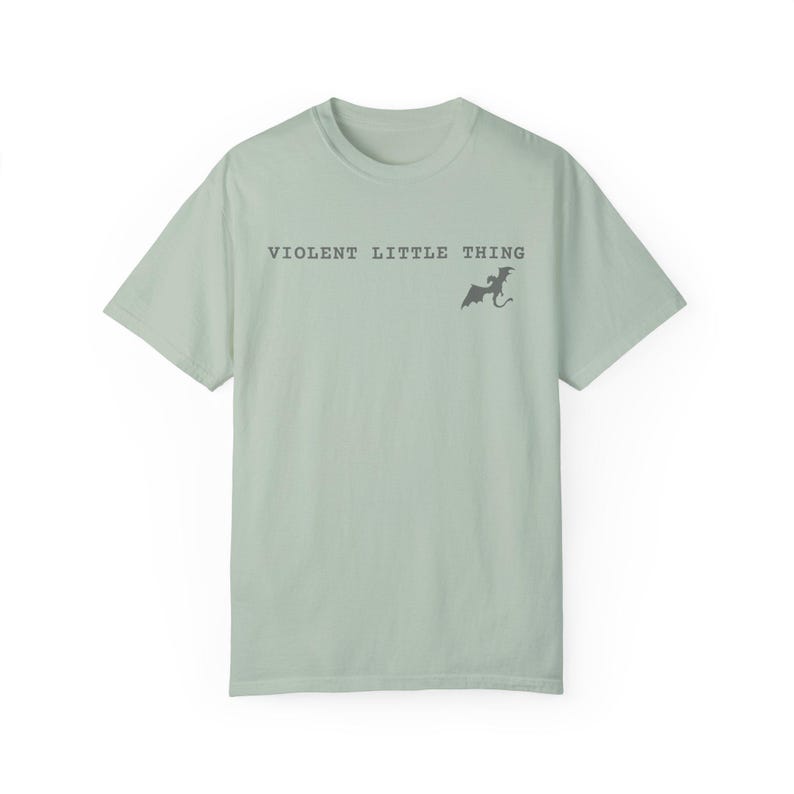Fourth Wing Shirt, Xaden Riorson, violent little thing, Iron Flame Merch, Rebecca Yarros Apparel, Comfort Colors, Fourth Wing Merch, Romantasy Gift, Basgiath War College Shirt, Bookish Tee, Fantasy Lover Gift, Shadow Xaddy Shirt, Romantasy Clothing