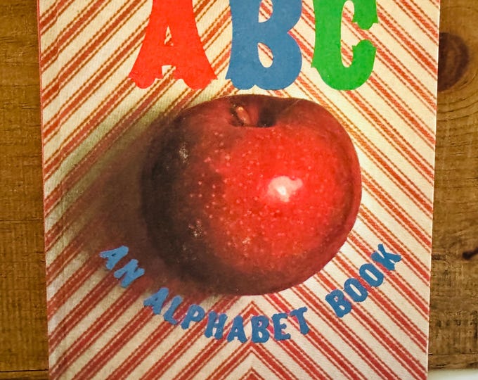 ABC An Alphabet Book by Thomas Matthiesen Children's Book Hardcover